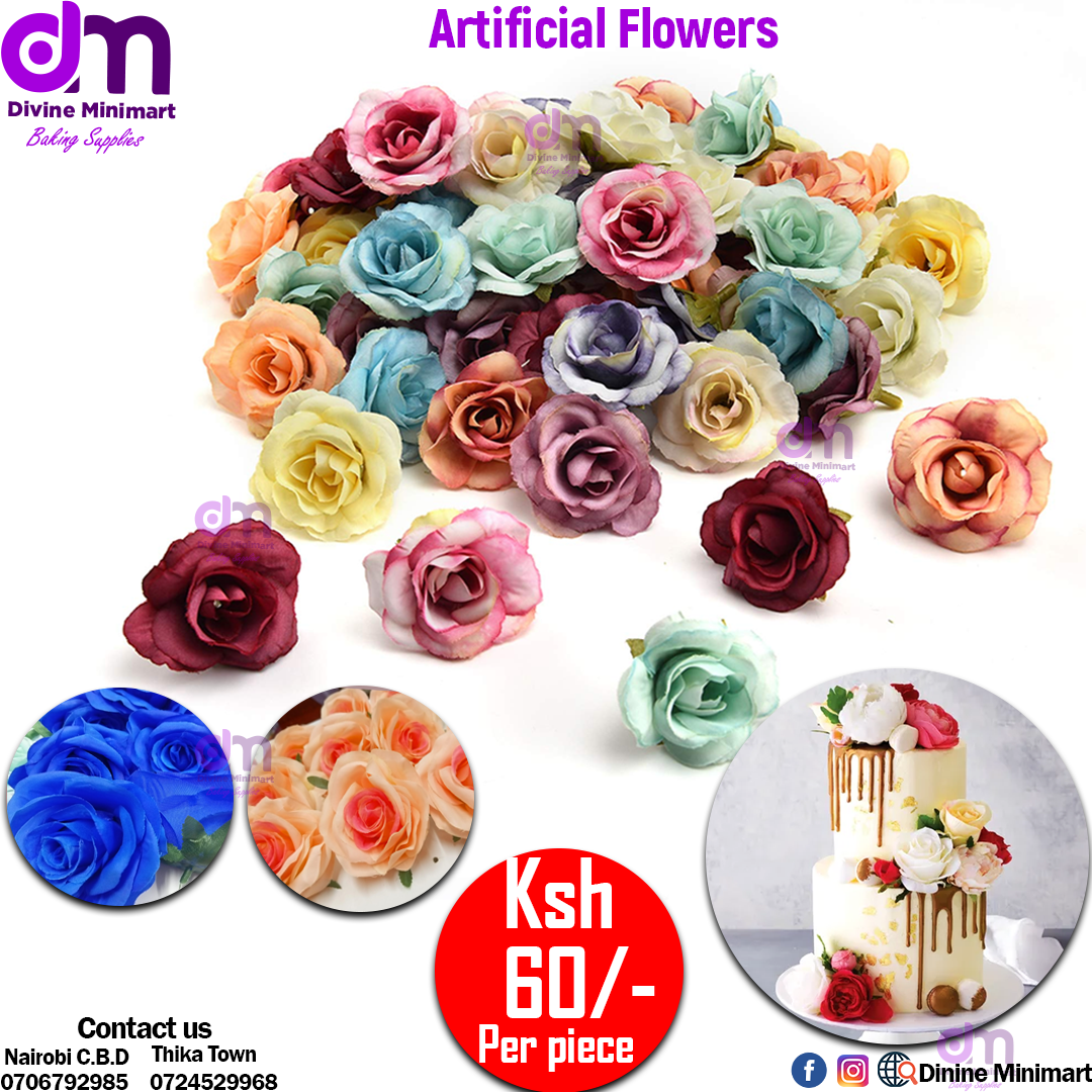 Artificial Flowers Divine MiniMart Kenya